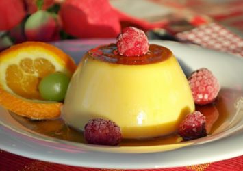 Flan Napolitano por el chef juan marcos maldonado