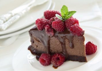 Cheesecake de Chocolate Abuelita por el chef Juan Marcos Maldonado