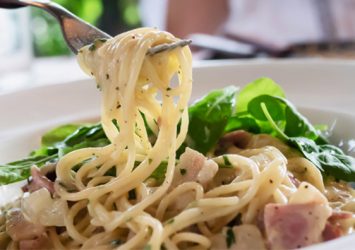 Espaguetti con salsa de queso por el chef Juan Marcos Maldonado Barajas